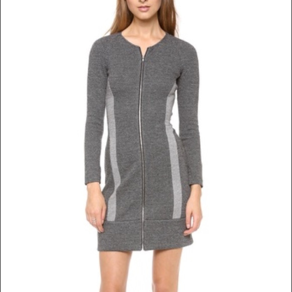 THEORY Cheyenne Stretch A-Line Dress